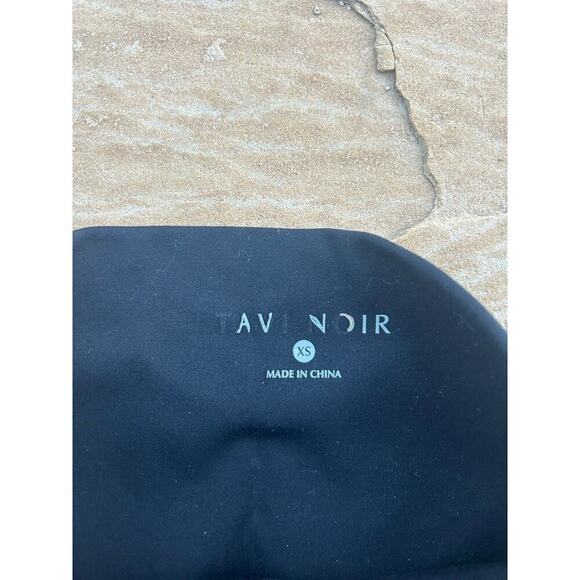 Tavi Noir High Waisted Black Tight Leggings, size XS BF - Picture 2 of 3